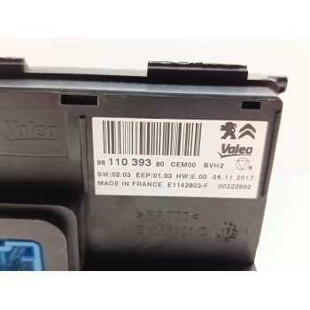 Recambio de modulo electronico para opel crossland x / crossland (p17, p2qo) 1.6 turbo d (75) referencia OEM IAM 9811039380  