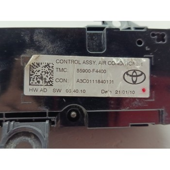 Recambio de mando climatizador para toyota c-hr (_x1_) 2.0 hybrid (maxh10) referencia OEM IAM 55900F4400  