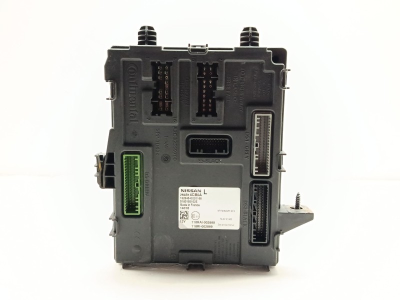 Recambio de modulo electronico para nissan qashqai (j11) acenta referencia OEM IAM 284B14CB0A  