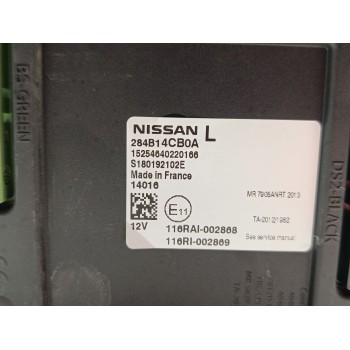 Recambio de modulo electronico para nissan qashqai (j11) acenta referencia OEM IAM 284B14CB0A  