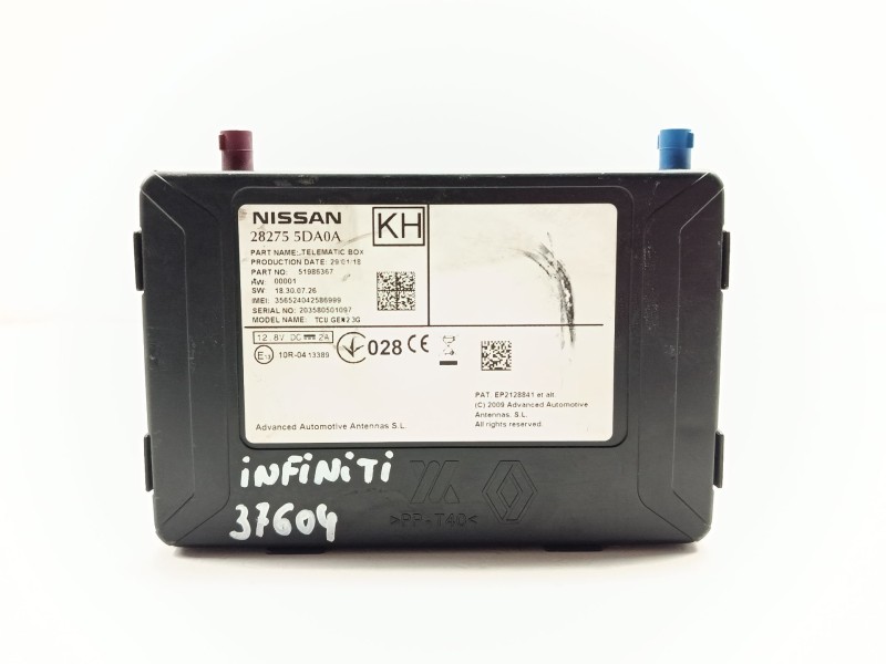 Recambio de modulo electronico para infiniti qx30 premium referencia OEM IAM 282755DA0A  