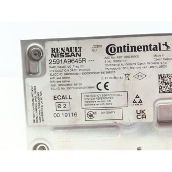 Recambio de modulo electronico para renault express furgoneta/monovolumen 1.3 tce 100 (f6ma) referencia OEM IAM 2591A9645R  