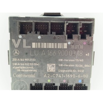 Recambio de modulo electronico para infiniti qx30 premium referencia OEM IAM A1669000318  