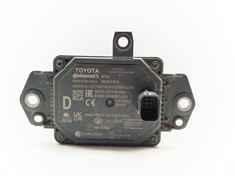 Recambio de modulo electronico para toyota c-hr hybrid active referencia OEM IAM 88210F4070  