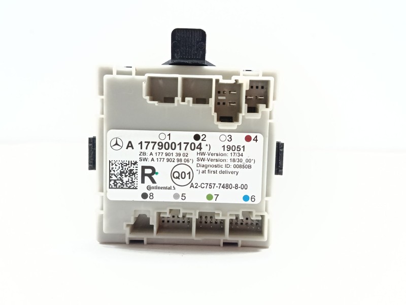 Recambio de modulo electronico para mercedes-benz clase a (w177) a 200 (177.087) referencia OEM IAM A1779001704  