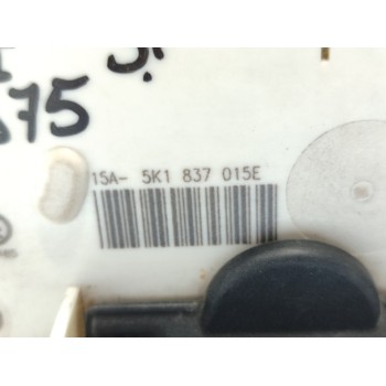 Recambio de cerradura puerta delantera izquierda para volkswagen golf vii lim. gtd bluemotion referencia OEM IAM 5K1837015E  