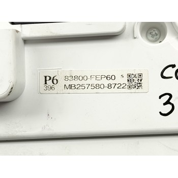 Recambio de cuadro instrumentos para toyota corolla touring sports (e21) hybrid active referencia OEM IAM 83800FEP60  