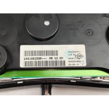 Recambio de cuadro instrumentos para dacia sandero ii (b8_) 1.5 blue dci 95 (b8jl) referencia OEM IAM 248106259R  