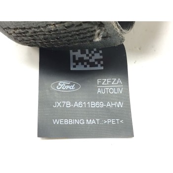 Recambio de cinturon seguridad trasero izquierdo para ford focus st-line referencia OEM IAM JX7BA611B66AHW  