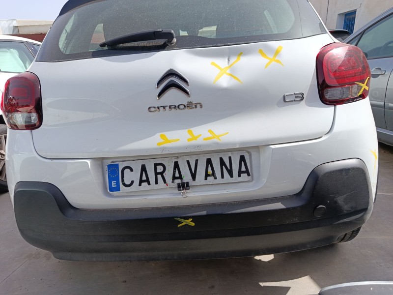 Recambio de paragolpes trasero para citroën c3 iii (sx) 1.2 vti 82 referencia OEM IAM 1618082980  