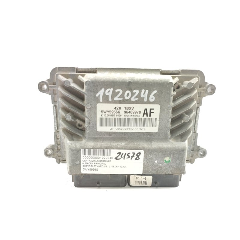 Recambio de centralita motor uce para chevrolet aveo ls referencia OEM IAM 5WY5956G  