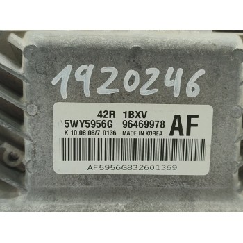 Recambio de centralita motor uce para chevrolet aveo ls referencia OEM IAM 5WY5956G  