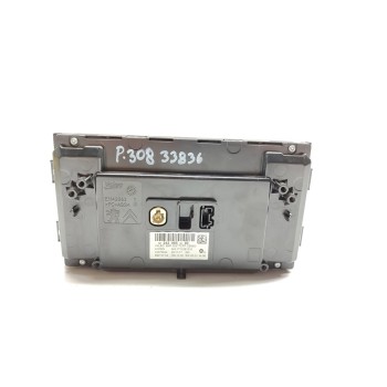 Recambio de pantalla multifuncion para peugeot 308 allure referencia OEM IAM 9824298580  