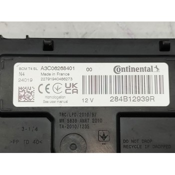 Recambio de modulo electronico para renault express furgoneta/monovolumen 1.3 tce 100 (f6ma) referencia OEM IAM 284B12939R  