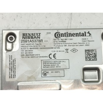 Recambio de modulo electronico para renault clio v (b7_) 1.5 blue dci 115 (b7ad) referencia OEM IAM 2591A5378R  