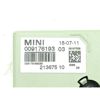 Recambio de modulo electronico para bmw mini cabrio (r57) cooper referencia OEM IAM 009176193  