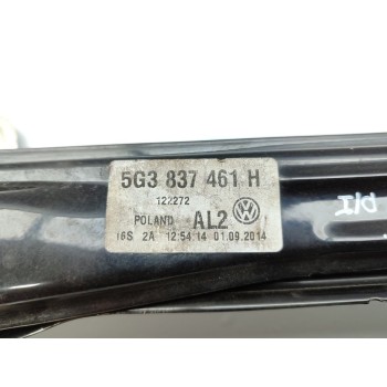 Recambio de elevalunas delantero izquierdo para volkswagen golf vii lim. gtd bluemotion referencia OEM IAM 5G3837461H  