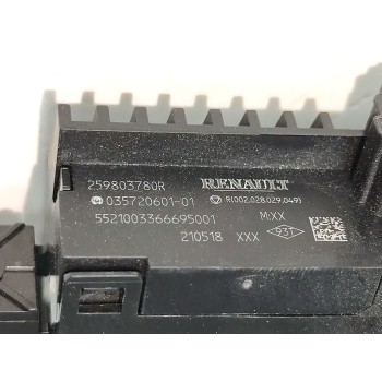 Recambio de interruptor para renault arkana (eu version) intens referencia OEM IAM 259803780R  
