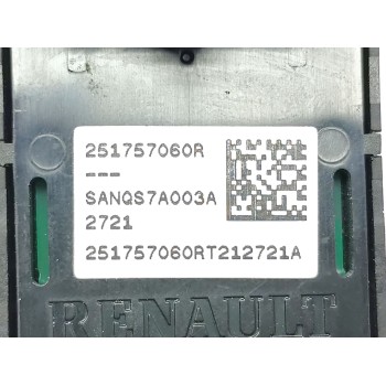 Recambio de interruptor para renault arkana (eu version) intens referencia OEM IAM 251757060R  