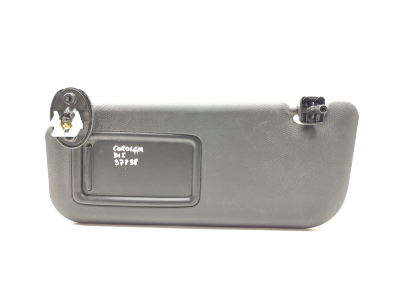 Recambio de parasol izquierdo para toyota corolla touring sports (e21) hybrid active referencia OEM IAM 7432002E80C0  