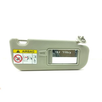 Recambio de parasol derecho para kia carens iv 1.6 gdi referencia OEM IAM 85220A4010DCM  