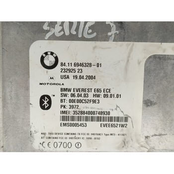 Recambio de modulo electronico para bmw serie 7 (e65/e66) 730d referencia OEM IAM 84116946328  