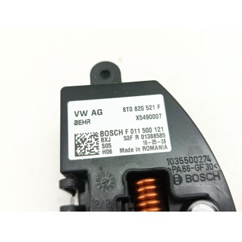 Recambio de resistencia calefaccion para audi q5 (8rb) 2.0 tdi quattro referencia OEM IAM 8T0820521F  