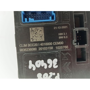Recambio de modulo electronico para peugeot 208 (p2) allure pack referencia OEM IAM 9836236080  