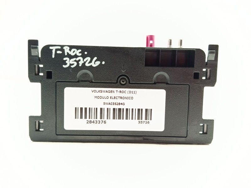 Recambio de modulo electronico para volkswagen t-roc (d11) style referencia OEM IAM 5WA035284G  