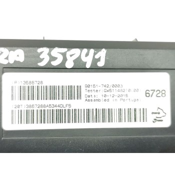 Recambio de modulo electronico para opel zafira tourer c (p12) 1.6 cdti (75) referencia OEM IAM 13586728  