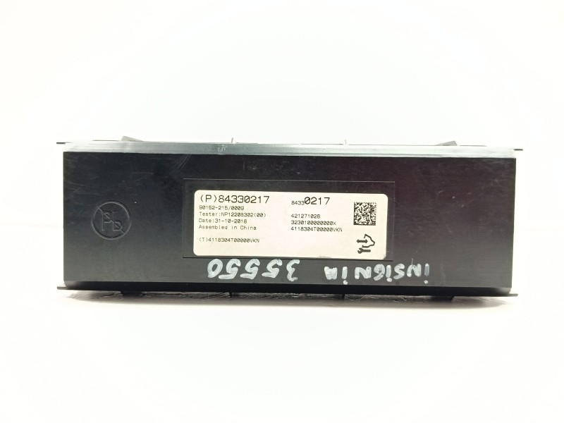 Recambio de modulo electronico para opel insignia b grand sport (z18) 1.6 cdti (68) referencia OEM IAM 84330217  