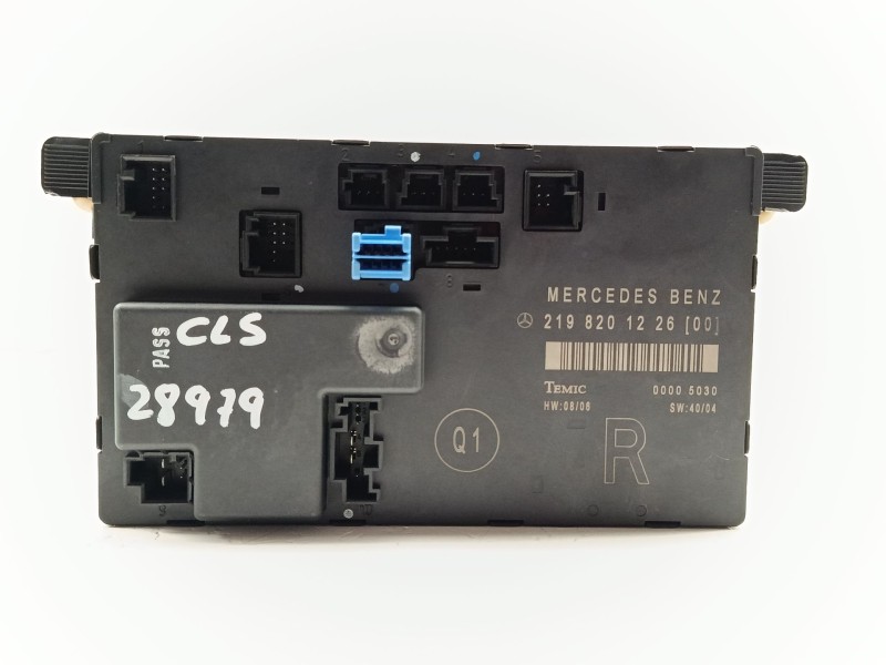 Recambio de modulo electronico para mercedes-benz clase cls (w219) 320 cdi (219.322) referencia OEM IAM 2198201226  