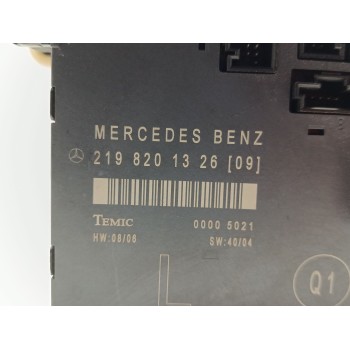 Recambio de modulo electronico para mercedes-benz clase cls (w219) 320 cdi (219.322) referencia OEM IAM 2198201326  