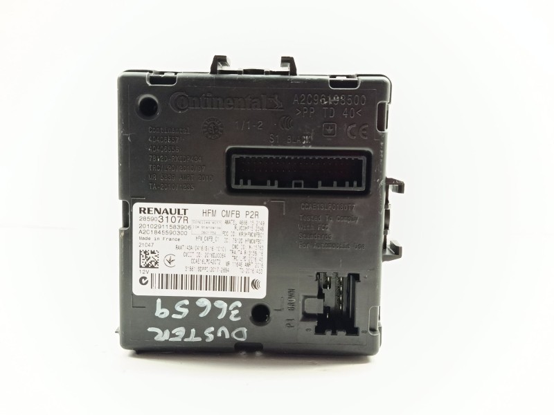 Recambio de modulo electronico para dacia duster (hm_) 1.0 tce 90 referencia OEM IAM 285903107R  