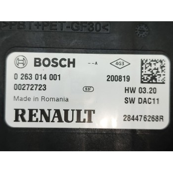 Recambio de modulo electronico para dacia duster (hm_) 1.0 lpg (hmmt) referencia OEM IAM 284476268R / 0263014001  
