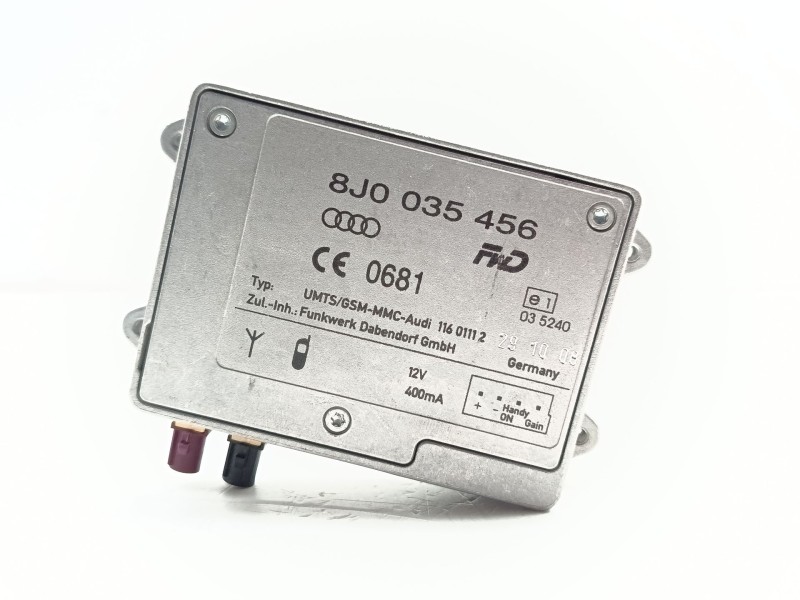 Recambio de modulo electronico para audi q5 (8rb) 3.0 tdi quattro referencia OEM IAM 8J0035456  