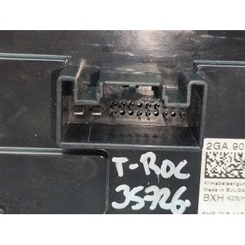 Recambio de mando climatizador para volkswagen t-roc (d11) style referencia OEM IAM 2GA907044  