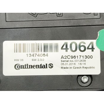 Recambio de mando multifuncion para opel zafira tourer c (p12) 1.6 cdti (75) referencia OEM IAM 13474064  