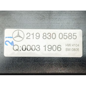Recambio de mando climatizador para mercedes-benz clase cls (w219) 320 cdi (219.322) referencia OEM IAM 2198300585 / A2198300585