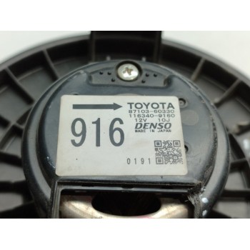 Recambio de ventilador calefaccion para toyota land cruiser (j12) 3.0 d4-d vx referencia OEM IAM 8710360330  