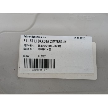 Recambio de juego asientos completo para bmw serie 5 touring (f11) 535i referencia OEM IAM 52107266339 / 52107245866  