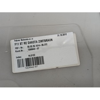 Recambio de juego asientos completo para bmw serie 5 touring (f11) 535i referencia OEM IAM 52107266339 / 52107245866  