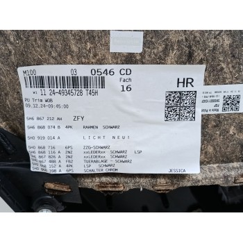 Recambio de juego asientos completo para volkswagen golf viii (cd1, da1) 2.0 tdi referencia OEM IAM 4K0881105K / 5WA881516 5WA88