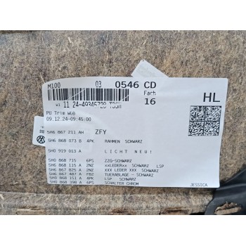 Recambio de juego asientos completo para volkswagen golf viii (cd1, da1) 2.0 tdi referencia OEM IAM 4K0881105K / 5WA881516 5WA88