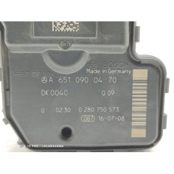 Recambio de caja mariposa para mercedes-benz clase a (w176) a 200 cdi (176.008) referencia OEM IAM A6510900470  