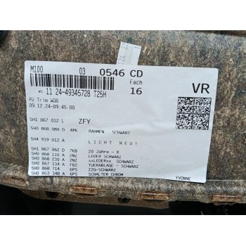 Recambio de juego asientos completo para volkswagen golf viii (cd1, da1) 2.0 tdi referencia OEM IAM 4K0881105K / 5WA881516 5WA88