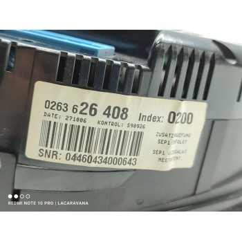 Recambio de cuadro instrumentos para audi a4 avant (8e) 2.0 tdi referencia OEM IAM 8E0920901H  