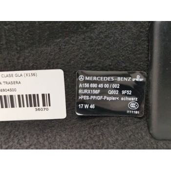 Recambio de bandeja trasera para mercedes-benz clase gla (x156) gla 200 cdi / d (156.908) referencia OEM IAM A1566904500  