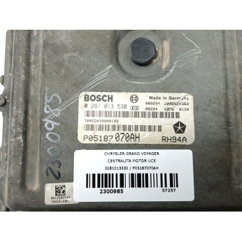 Recambio de centralita motor uce para chrysler grand voyager touring referencia OEM IAM 0281013530 / P05187070AH  