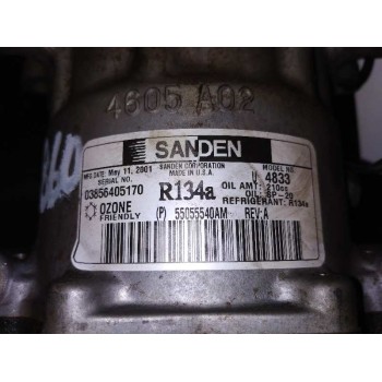 Recambio de compresor aire acondicionado para dodge ram 1500 club cab referencia OEM IAM 55055540AM  